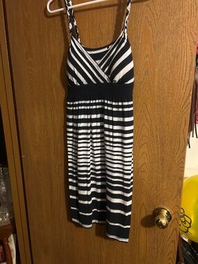 Black and white dress